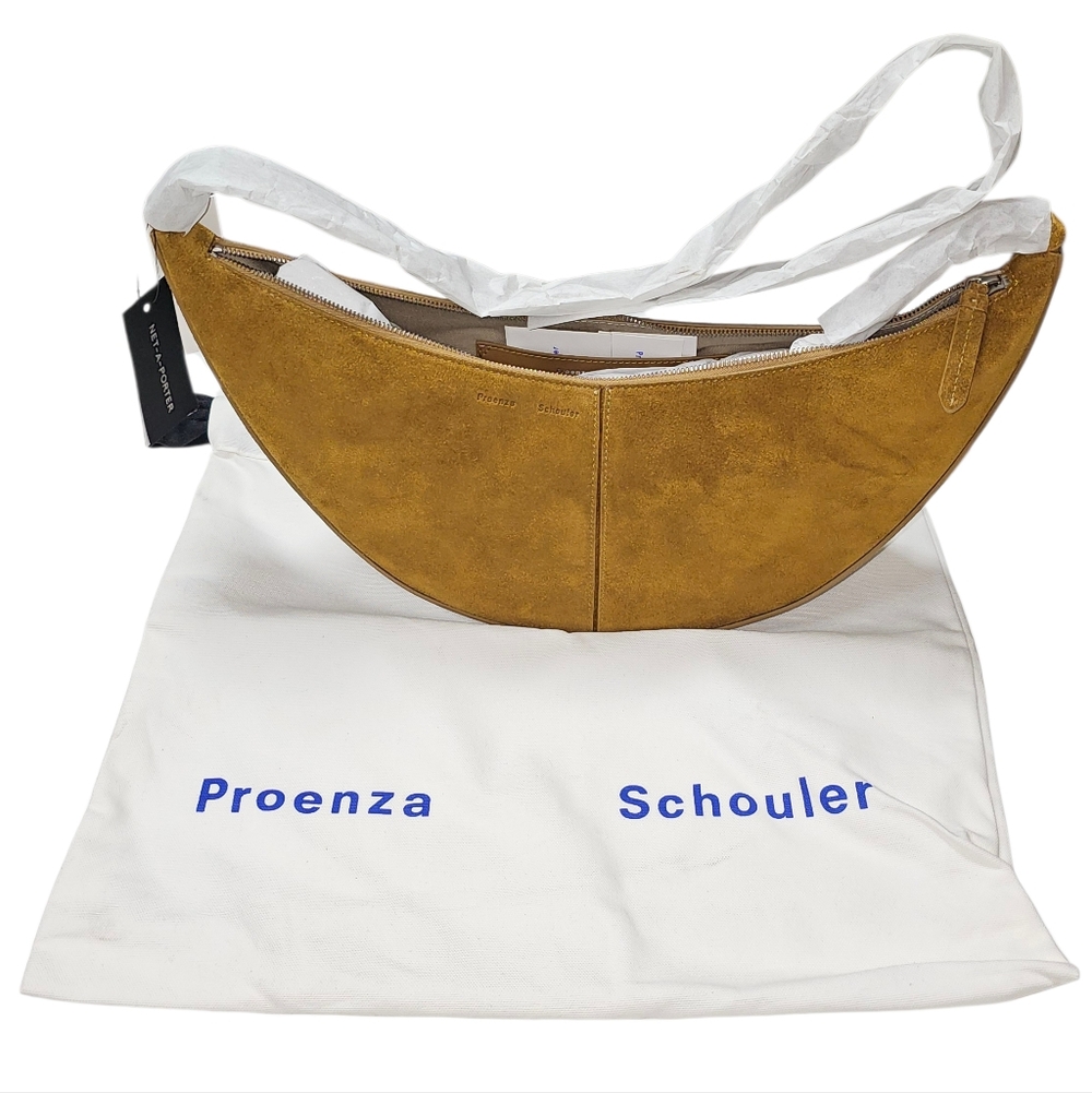 New w/ Tags Proenza Schouler's 'Slide' bag & Dust Bag - Tan